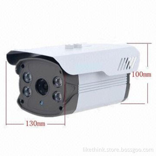 CCTV IR Camera, 1/3-inch Sony CCD Sensor, 4-piece of IR LEDs, 60m IR Distance, 1,200TVL Resolutions